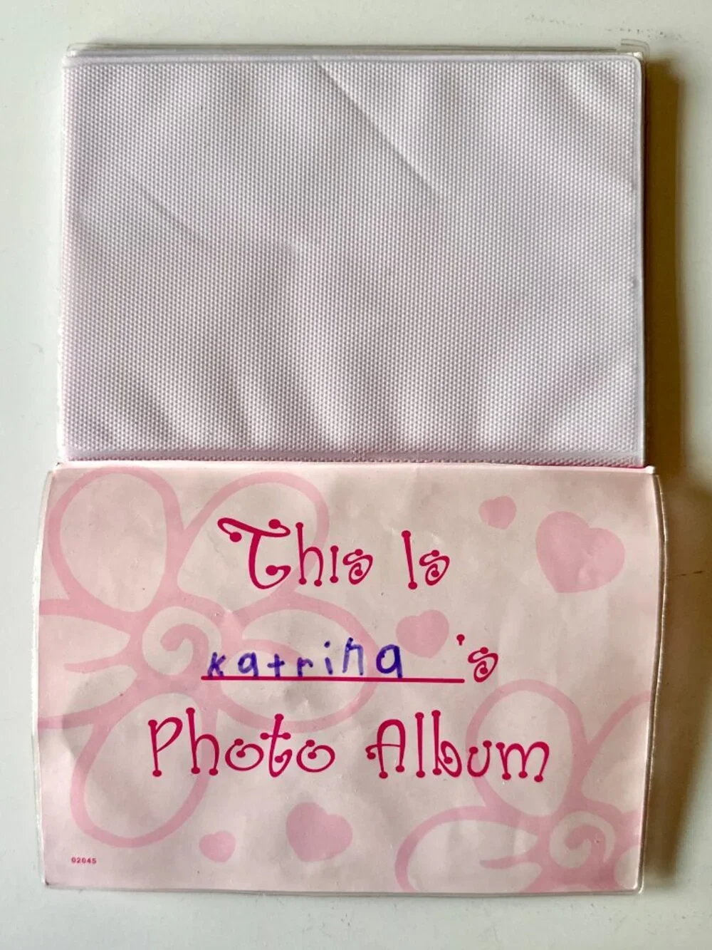 Vintage 1997 Barbie Photo Album Mattel Y2K Pink